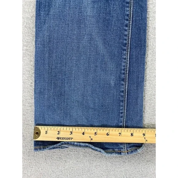 American Eagle Outfitters Artist Boot Stretch Jeans Women's Size 8 Blue Regular - Picture 5 of 10